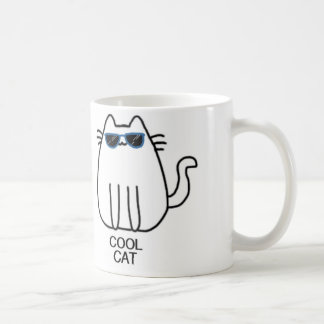 Mugg-katt "för kall katt" serie kaffemugg