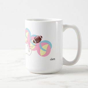 Mugg: Kick Off för en kafferast . Kaffemugg