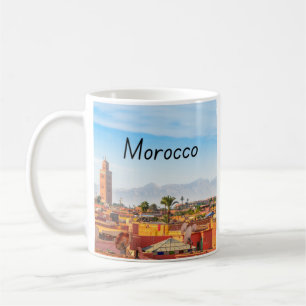 mugg, kopp med marockansk design, gåva