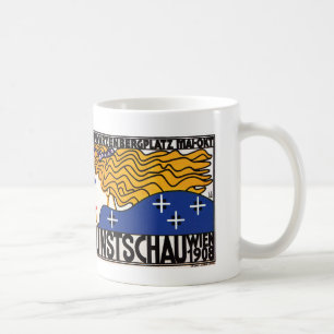 Mugg: Kunstschau Wien vid Loffler Kaffemugg