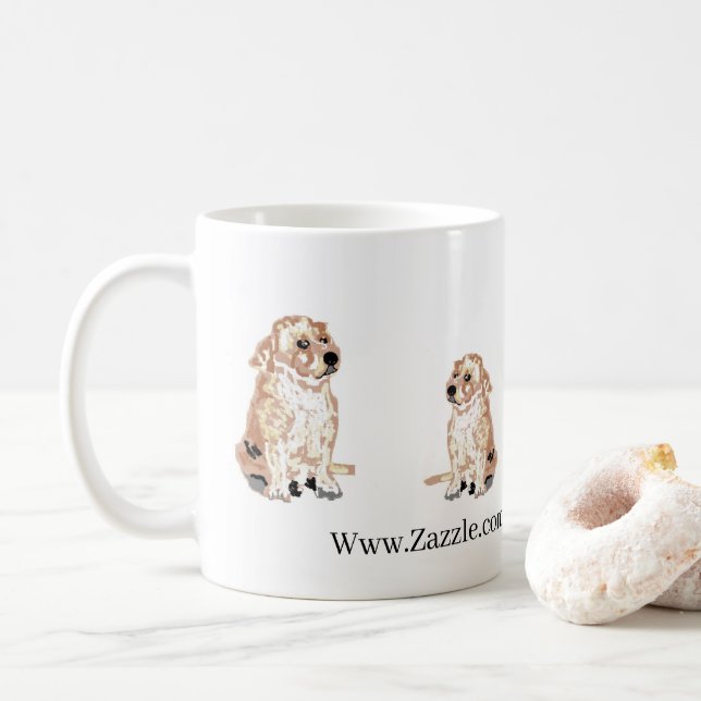 Mugg: Labrador Retriever Kaffemugg (Med munk)