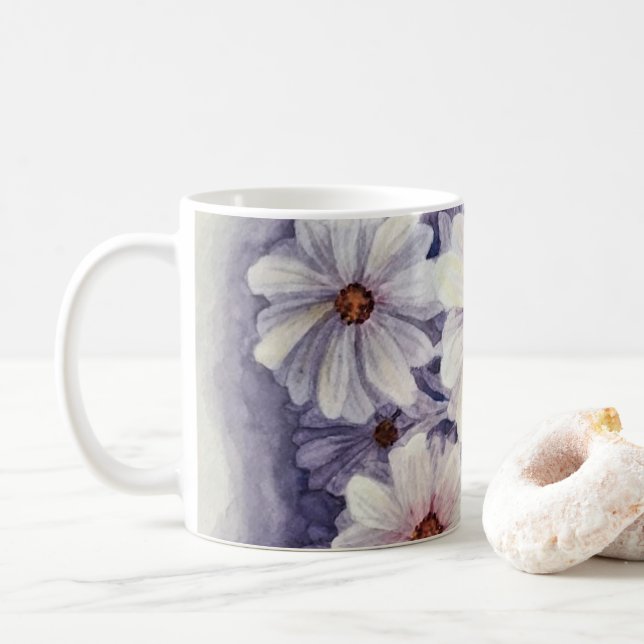Mugg Lavender African Daisys (Med munk)