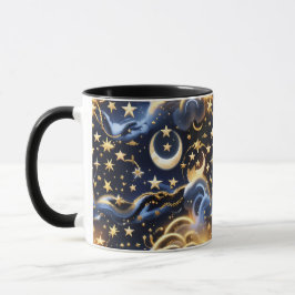 Mugg - Lysande Luna Celestial Måne