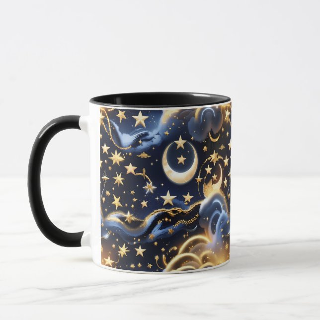 Mugg - Lysande Luna Celestial Måne (Vänster)