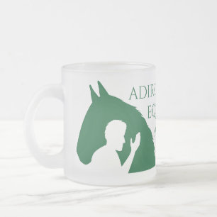 mugg med Adirondack EAP-logotyp, frostat