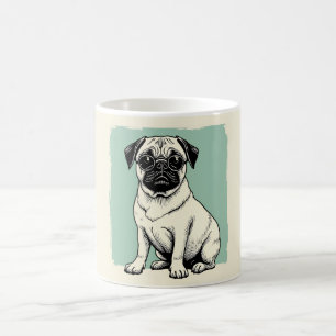 Mugg med alla hjärtans dag-design