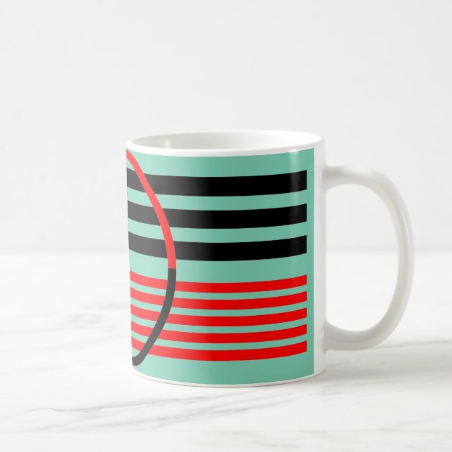 Mugg med art décostil (Höger)