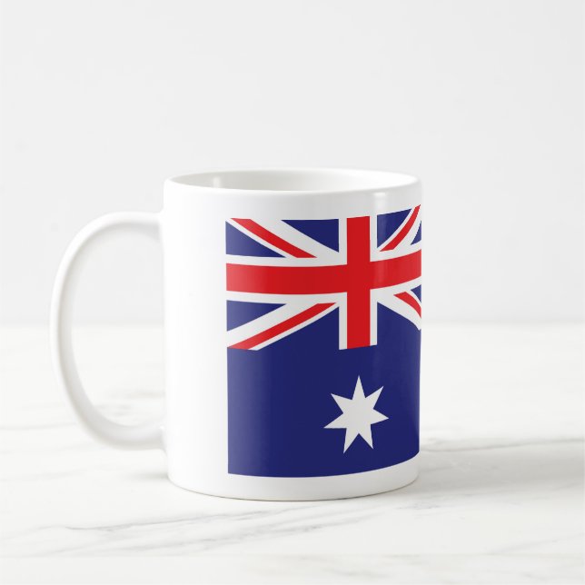 Mugg med Australiens nationella Flagga (Vänster)