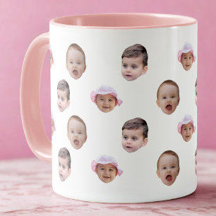 Mugg med Baby Photo Gift   Anpassningsbar Baby Ans