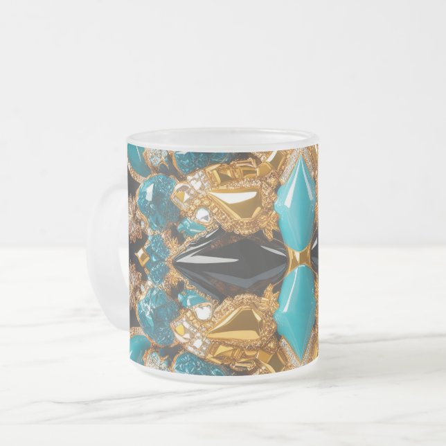 Mugg med Bahamas Färg, fryst (Framsida vänster)