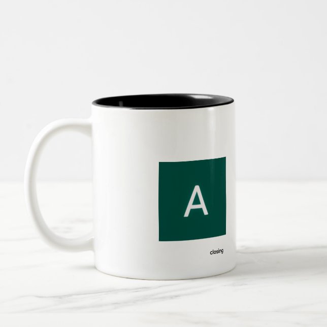 mugg med bild och text (Vänster)