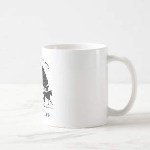 Mugg med Blk och vit Merryland och Land Life Logot