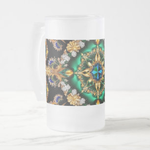 Mugg med brasiliansk Färg-design, frostat