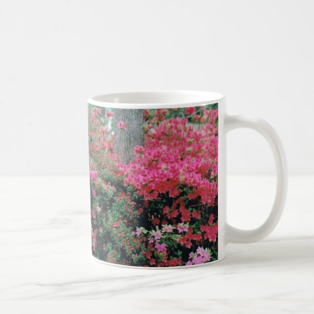 Mugg med Bright Rosa Azalea Blommars (Höger)