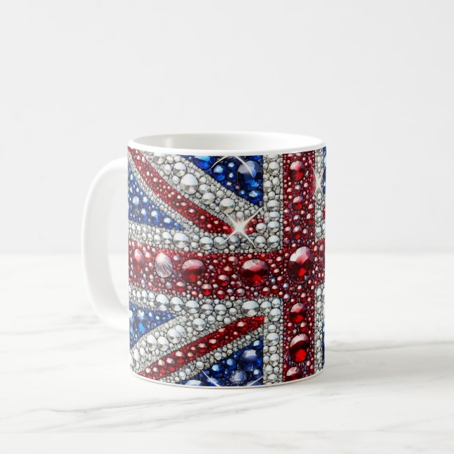 Mugg med British Färg Design (Framsida vänster)