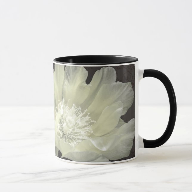 Mugg med Cactus Flowers in Cream & Black (Höger)