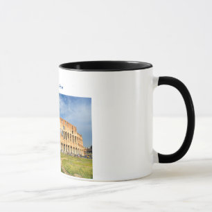 Mugg med Colosseum i Rom