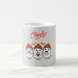 Mugg med Cute Ghost-design: Magic in each Sip!