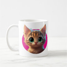 Mugg med Cute-kattdesign