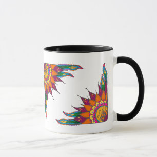 Mugg med den nyckfulla blom-