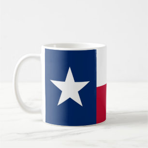Mugg med den statliga flagga av Texas - USA
