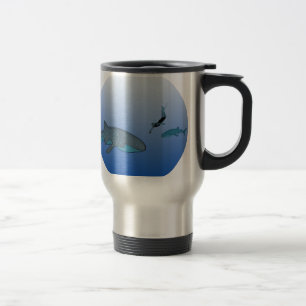 Mugg med den Whaleshark illustrationen