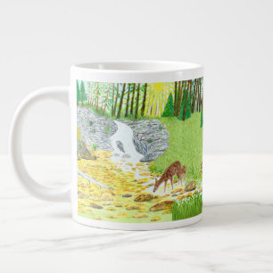 Mugg med Dov- och Kidhur Jumbo Mugg