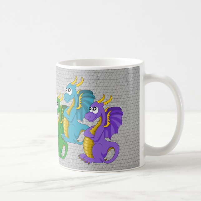Mugg med drakkartong (Höger)