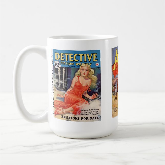 Mugg med Emmett Watson konst (Vänster)