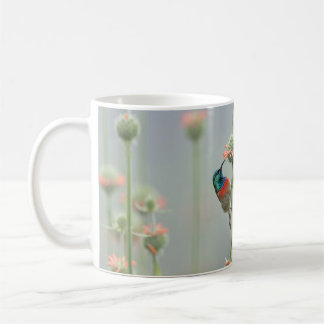 Mugg med en fotografera av en sunbird