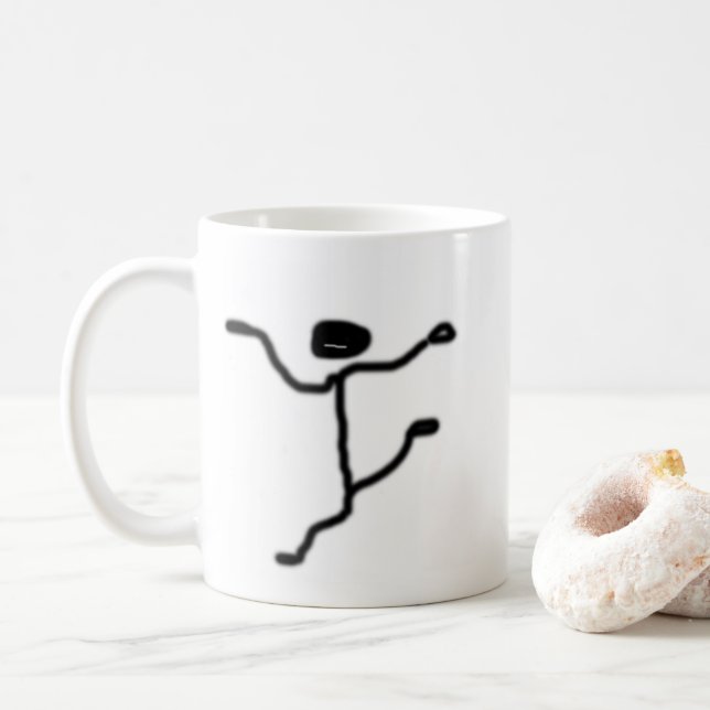 mugg med en liten figur (Med munk)