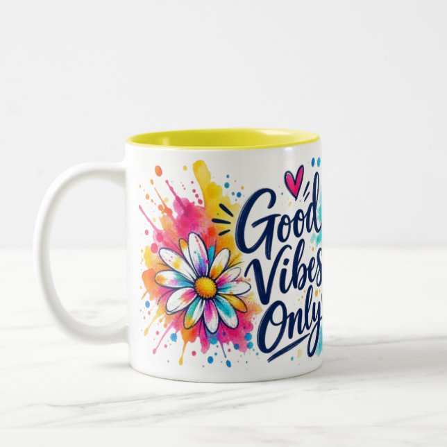 Mugg med endast bra vibrationer (Vänster)