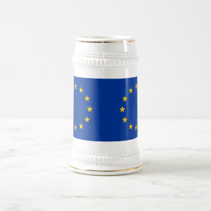 Mugg med EU:s Flagga
