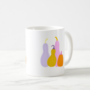 Mugg med färgglada pumpor
