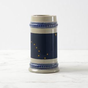 Mugg med Flagga Alaska-USA