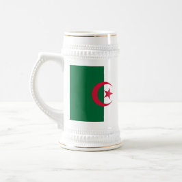 Mugg med Flagga Algeriet