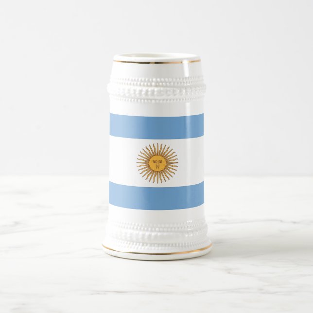 Mugg med Flagga Argentina (Center)