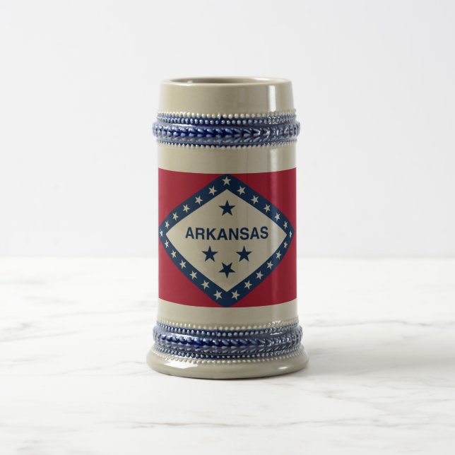 Mugg med Flagga Arkansas-staten - USA (Center)