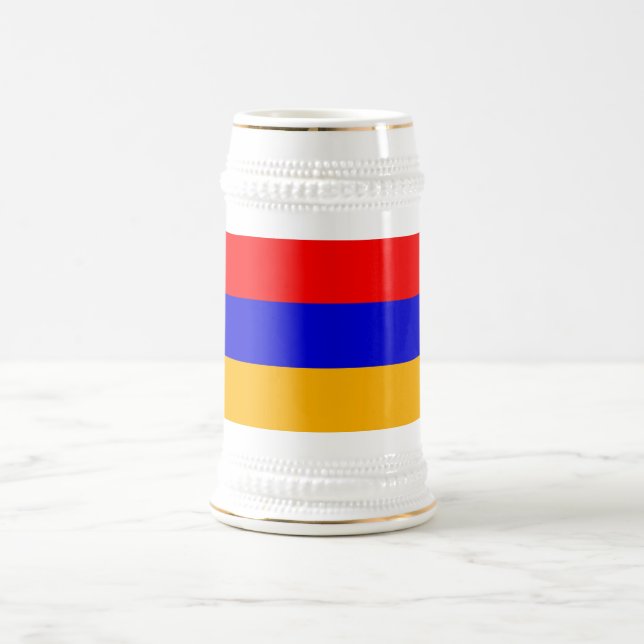 Mugg med Flagga Armenien (Center)