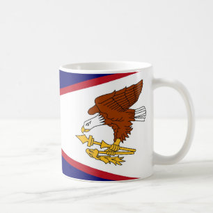 Mugg med Flagga av Amerikanska Samoa-USA