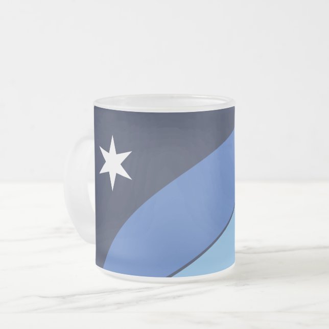 Mugg med flagga av Colombia, fryst (Framsida vänster)