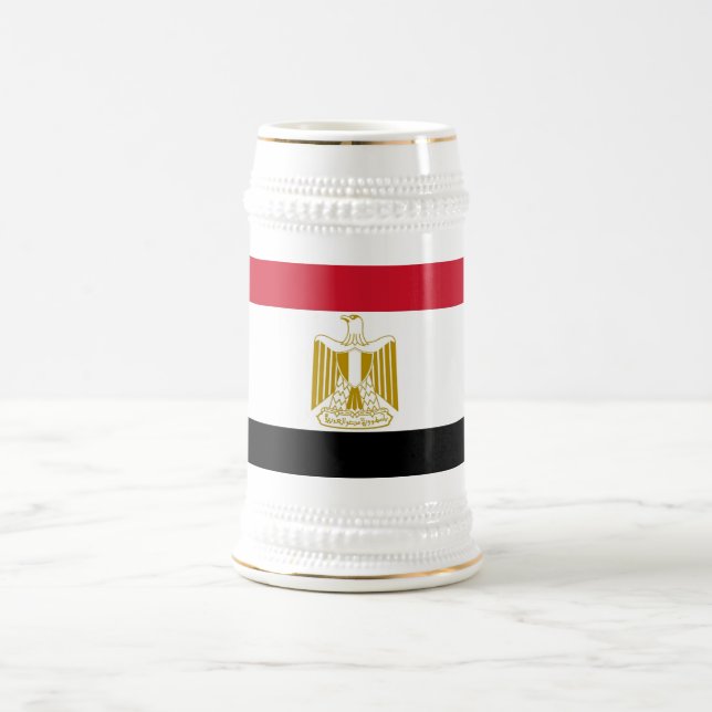 Mugg med Flagga av Egypten (Center)