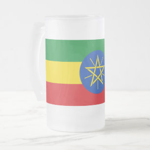 Mugg med flagga av Etiopien