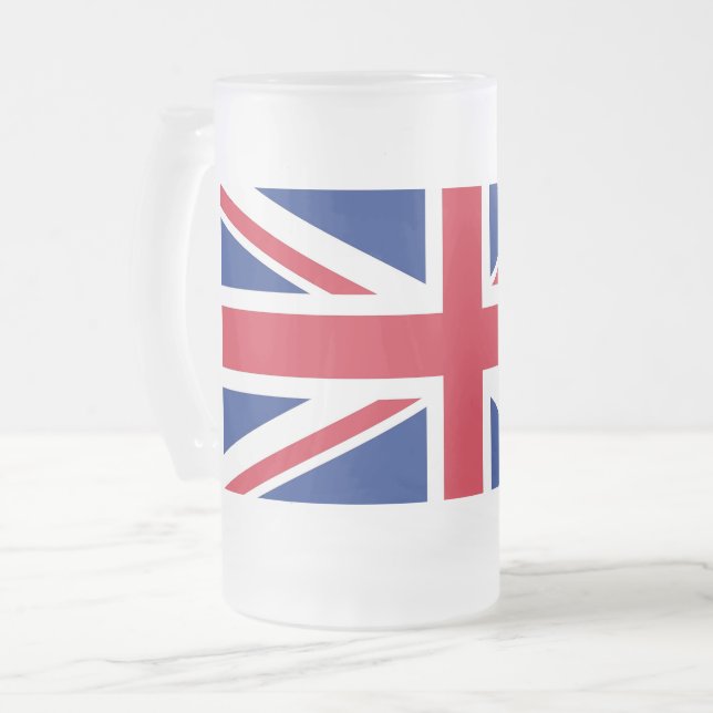 Mugg med flagga av Förenade kungariket, fryst (Framsida vänster)
