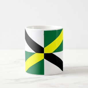Mugg med Flagga av Monterey City, Kalifornien, USA