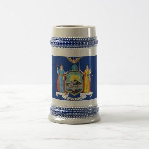 Mugg med Flagga av New York-staten - USA