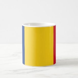 Mugg med flagga av rumänien