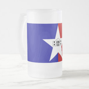 Mugg med flagga av San Antonio, Förenta staterna