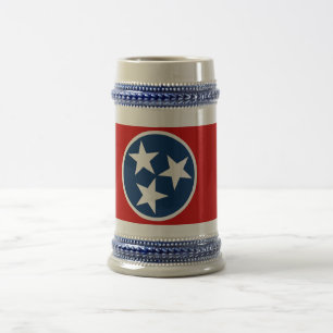 Mugg med Flagga av Tennessee-staten - USA