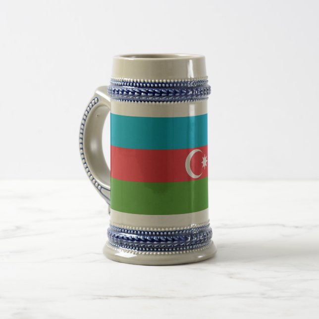 Mugg med Flagga Azerbajdzjan (Framsida vänster)